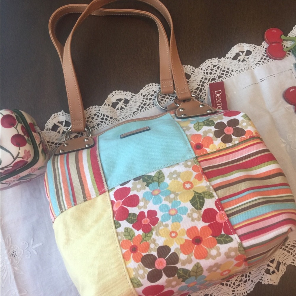 Dexter patchwork purse